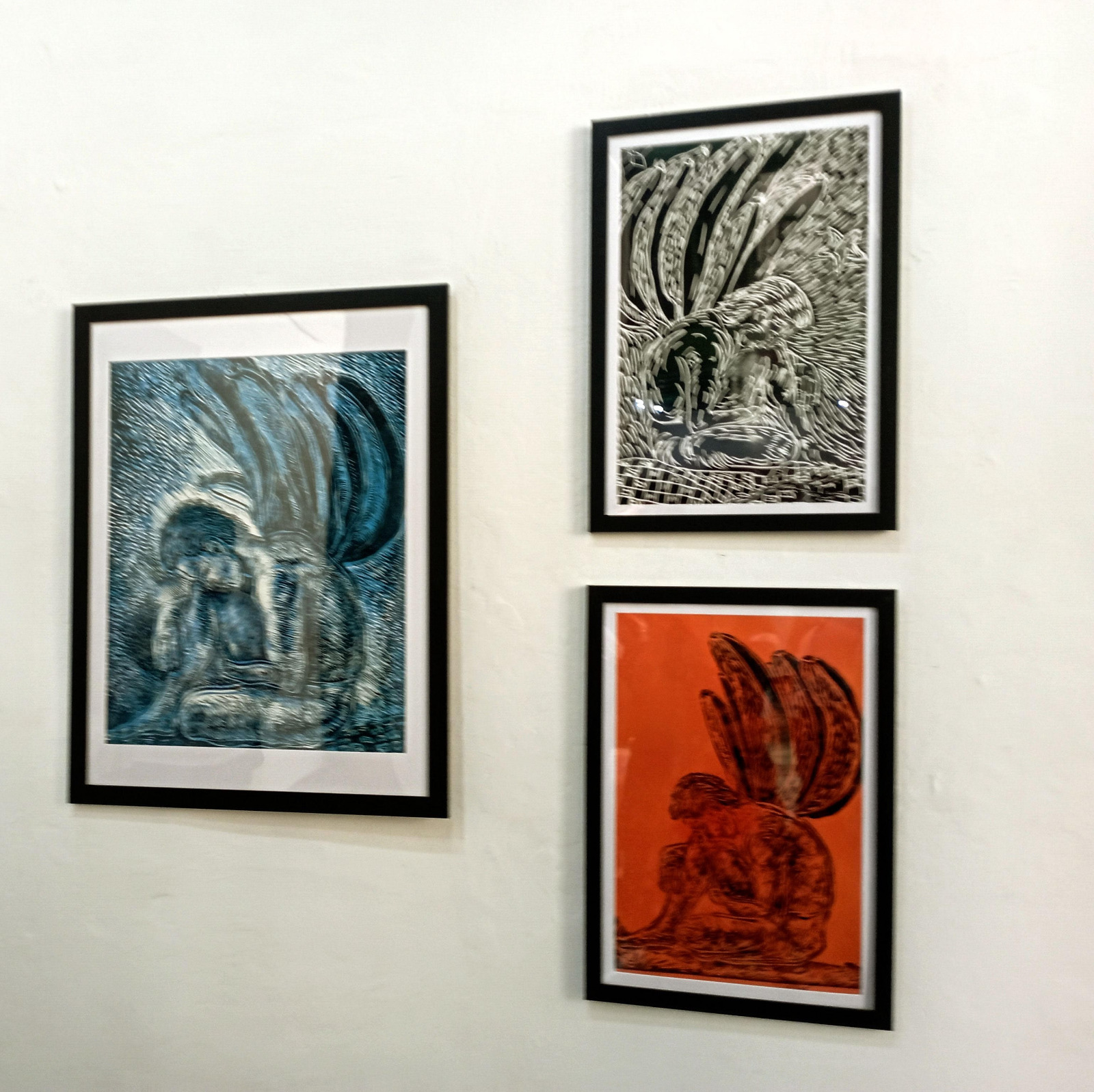 El artista visual Raphael Díaz presenta su muestra personal de grabados en la Galería Carmen Montilla de La Habana Vieja